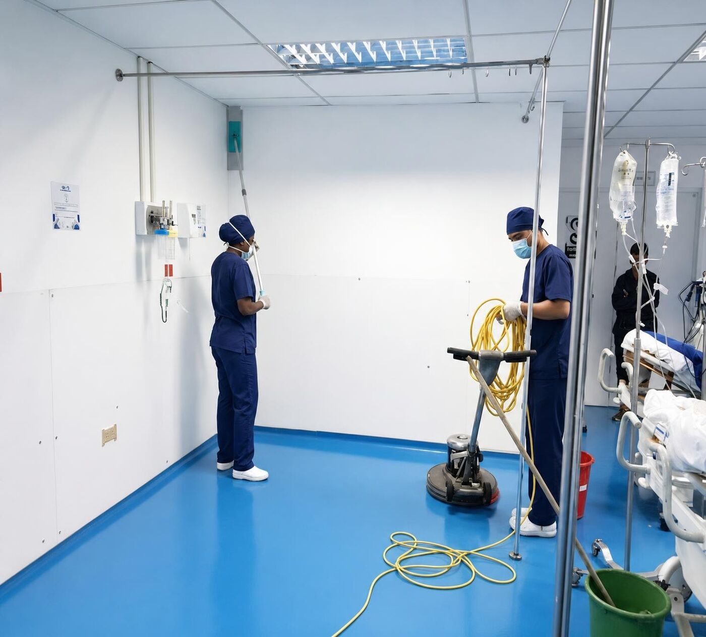 Personal de GENERALCLEAN realizando limpieza (foto 6)