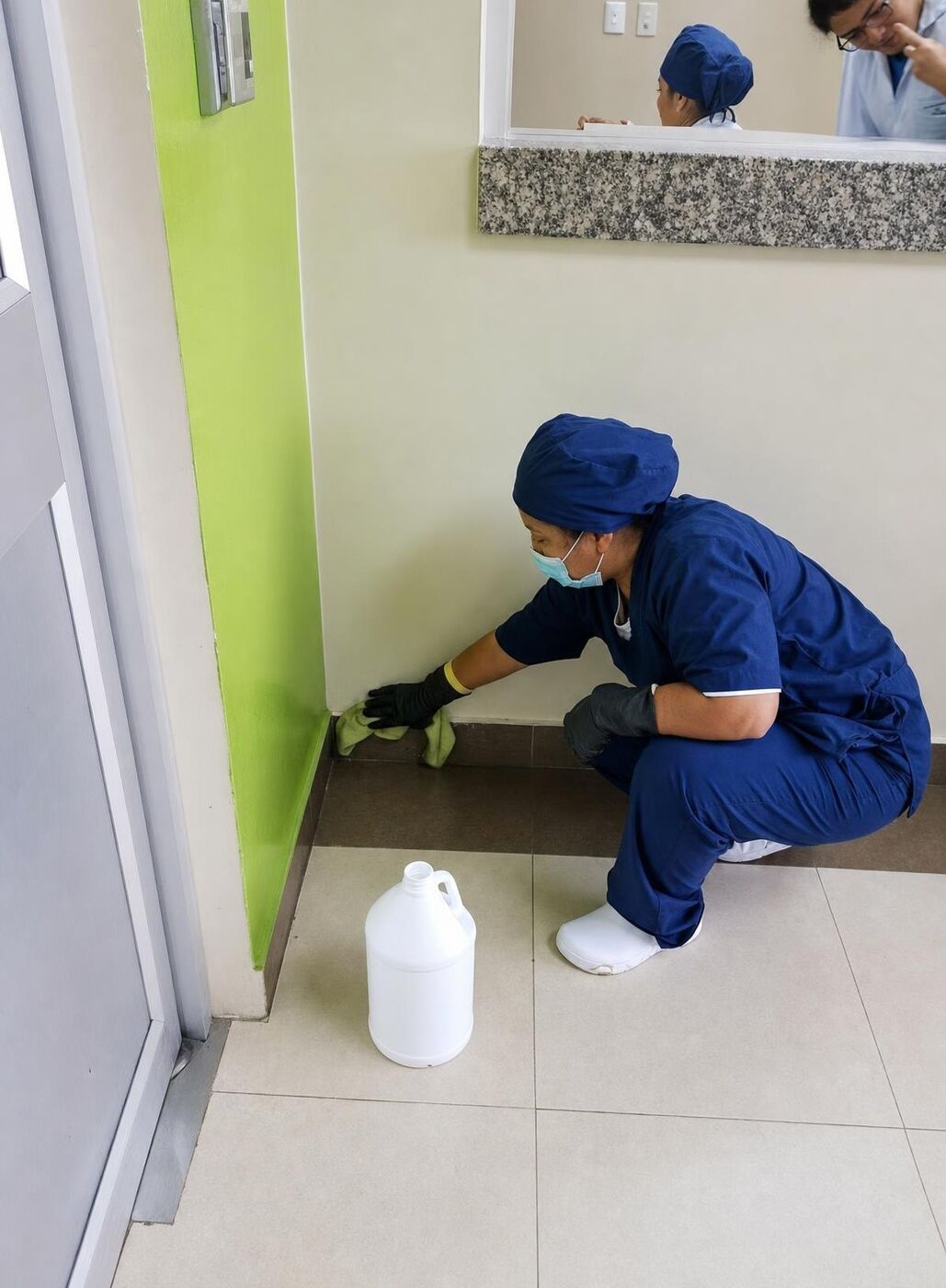 Personal de GENERALCLEAN realizando limpieza (foto 8)