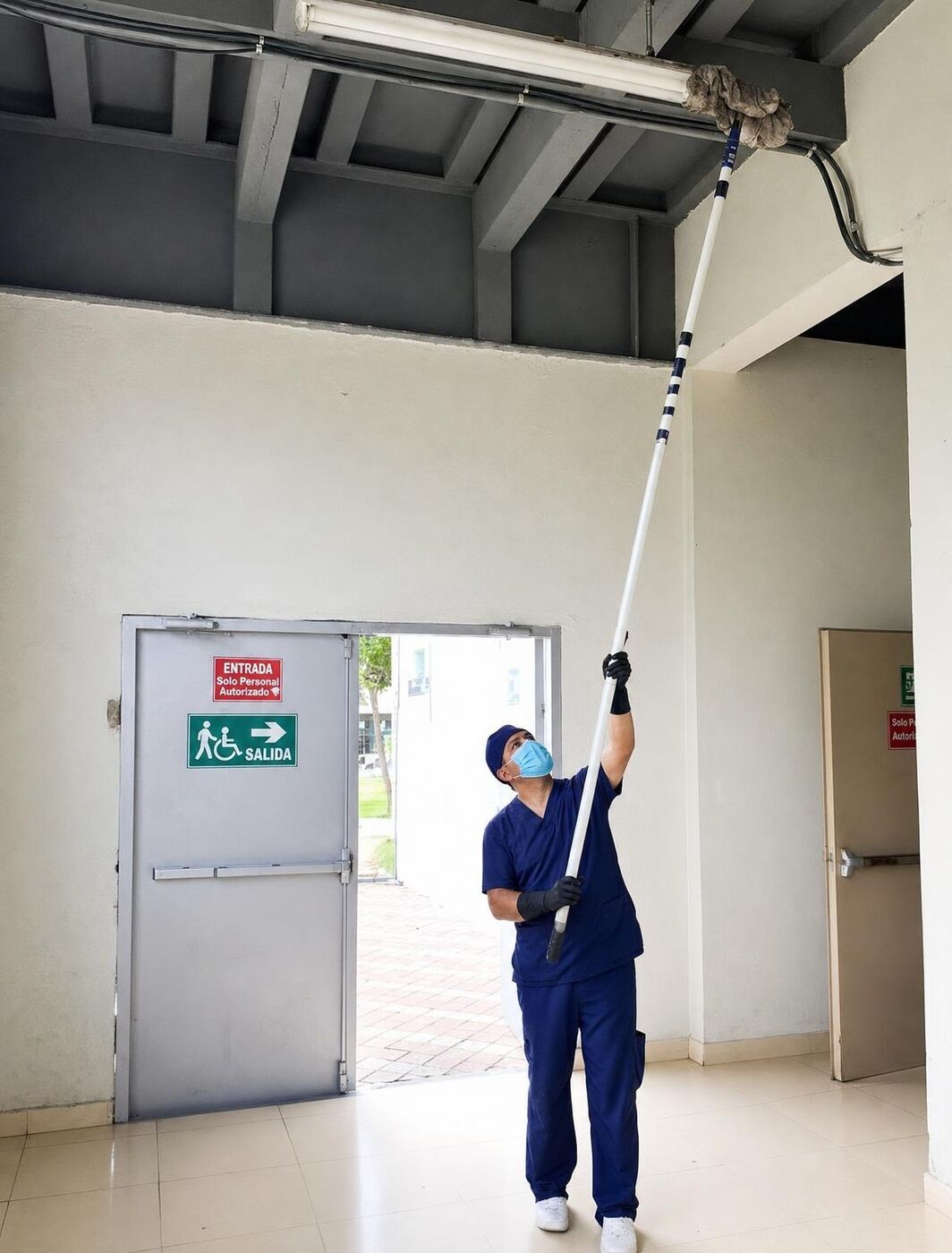 Personal de GENERALCLEAN realizando limpieza (foto 9)