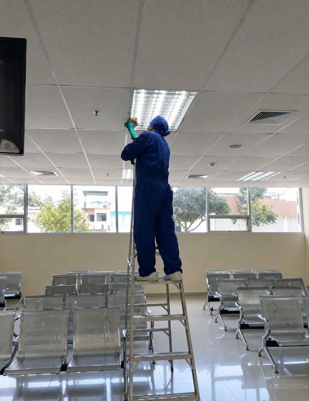 Personal de GENERALCLEAN realizando limpieza (foto 14)