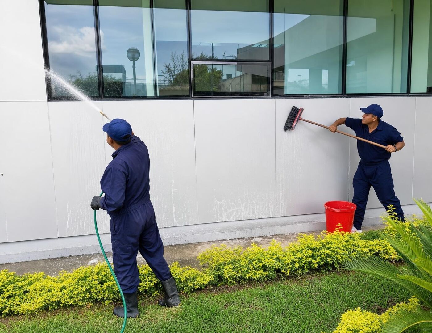 Personal de GENERALCLEAN realizando limpieza (foto 20)